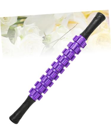 Lurrose 9 Waden Massager | Yoga Muscle Roller Stick | Tensioning Rod & Whole Body Massage Device | Purple Sports Equipment - Buy Online on GoSupps.com