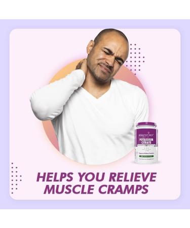 Potassium Citrate 730mg (120 Veg Capsules) 100% Herbal with NO Known Side Effects - by pharmacylife - Buy Online on GoSupps.com