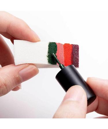 Nail Art Stamper Polish Remover Sponge Set Wedges Manicure Nail Gradient Tools Manicure accessory - Buy Online on GoSupps.com