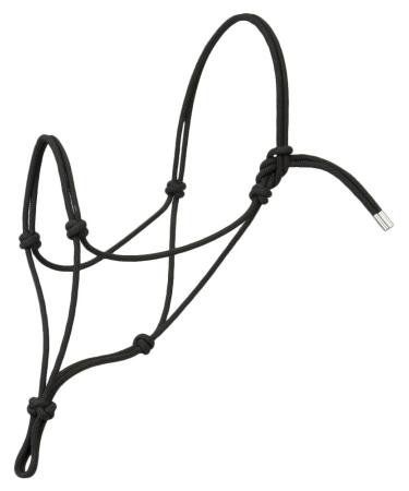 Weaver Leather Silvertip #95 Rope Halter Draft Black