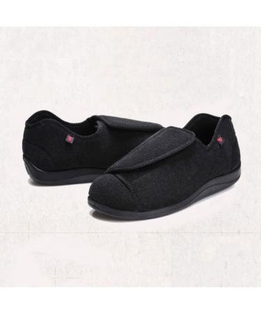 Men's Adjustable Diabetic Slippers | Lightweight Breathable Mesh | Plantar Fasciitis Support | Grey - Buy Online on GoSupps.com