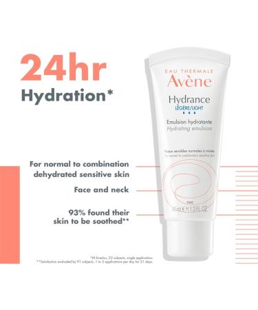 Eau Thermale Av ne Hydrance Light Hydrating Emulsion For Sensitive Skin 1x 40 ml Tube - Buy Online on GoSupps.com