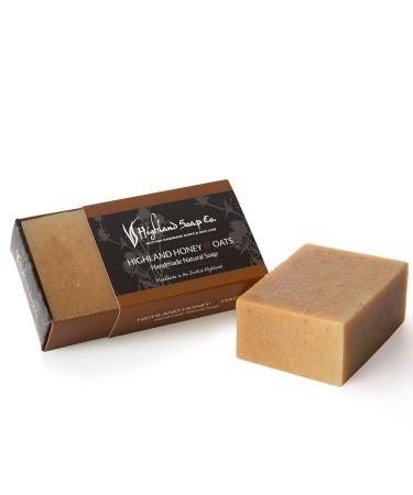 The Highland Soap Company Highland Honey & Oats Handmade Soap 190g