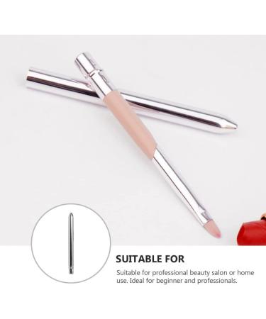 CALLARON Lip Gloss Brush Retractable Retractable Lipstick Tool For Women and Girls Lip Brush - Buy Online on GoSupps.com