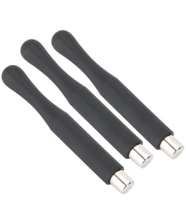 3pcs Nail Art Magnetic Pen Set - Cylindrical UV Gel Polish Manicure Tool (Black) - International Shipping Available - Buy Online on GoSupps.com