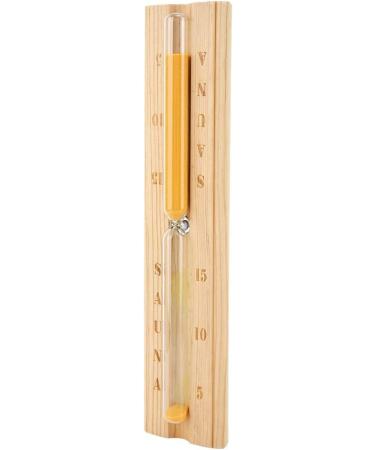 15 Minute Sauna Hourglass Sandglass Timer for Sauna Room Home & Office | Perfect Countdown Clock for Restaurants - Buy Online on GoSupps.com