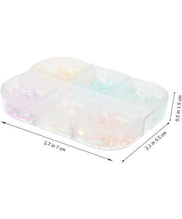 FOMIYES 1 Box Nail Art Accessories Nail Gems Nail Decor Mermaid Nail Sequins Nails Decoration Mermaid Nails Rhinestones Nail Art Decoration Nail Bubble Resin Mermaid Beads Flat - Buy Online on GoSupps.com