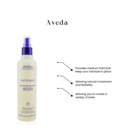 Aveda Brilliant Medium Hold Hair Spray 8.5 oz - Buy Online on GoSupps.com