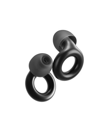 Loop Experience 2 Ear Plugs Stylish Certified Hearing Protection for Concerts & Festivals Live Events Musicians Sports DJs and Nightlife 17dB Noise Reduction Earplugs (High-Fidelity) Black