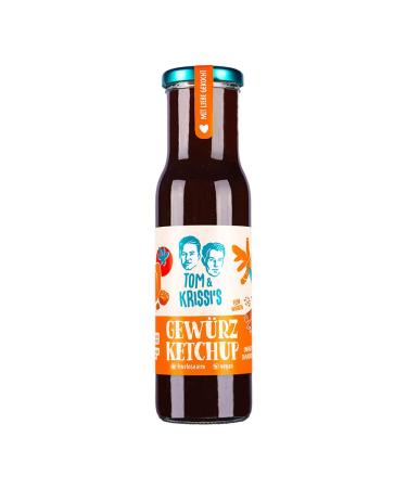 Tom & Krissi's Ketchup 270 g low-fructose ketchup/low-fructose sauce vegan (spice ketchup)