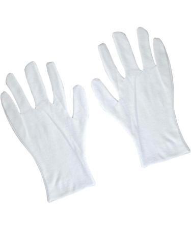 MAGICLULU Cotton Work Gloves 12 Pairs Factory Gloves Cotton Gloves Lengthen Work White Gloves White Work Gloves - Buy Online on GoSupps.com