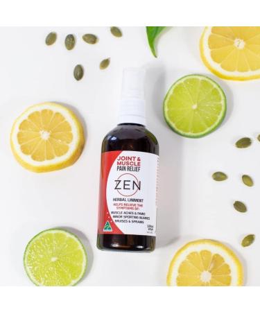 ZEN 100ml Herbal Liniment - Natural Pain Relief Solution - Buy Online on GoSupps.com