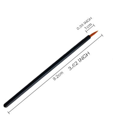 50pcs Eyeliner Brush Set - Precise Eye Liner Applicators for Flawless Makeup Application - Buy Online on GoSupps.com