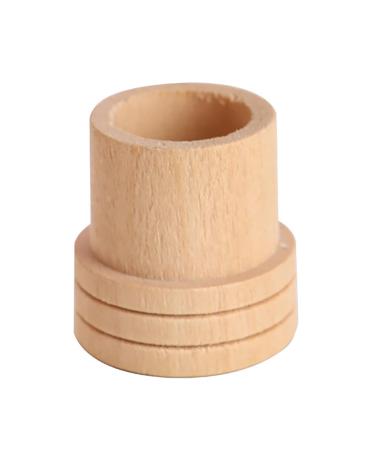 Moxa Fire Extinguisher Holder Wooden Moxa Roll Fire Extinguisher Professional Holder for 1.8cm Moxa Stick Moxibustion Accessories