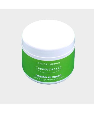 Fisioitalia Zinc Oxide Paste Against Tiredness Heaviness and Swelling of Legs Knees and Ankles Zinc Oxide Bandage 450 ml