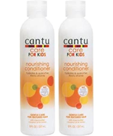 Cantu Kids Care Conditioner - 8 fl oz (2 Pack) | Best Moisturizing Hair Care for Children | International Shipping Available - Buy Online on GoSupps.com