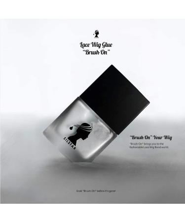 SILSTAR Inevitable Lace Wig Brush-On Glue | Durable Waterproof Oil-Resistant Hold for Lace Wigs Toupees & Hairpieces - Perfect for Touch Ups | International Shipping Available - Buy Online on GoSupps.com