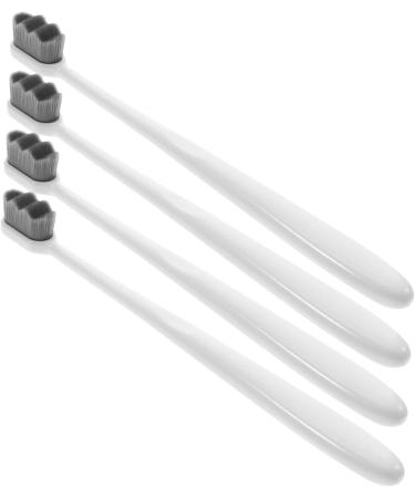 Minkissy 8pcs Soft Portable Travel Toothbrushes - Nylon Daily Toothbrushes for Adults & Kids - Aesthetic Foldable Design in Round PP Tube - Perfect for Travel - Buy Online on GoSupps.com