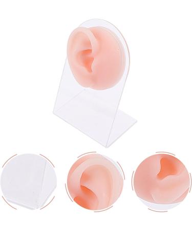 Piercing Kit Jewelry Tools | Silicone Ear Model for Ear Piercing Set | Reusable Fake Ears Necessities - 11.5x7.5cm - Buy Online on GoSupps.com