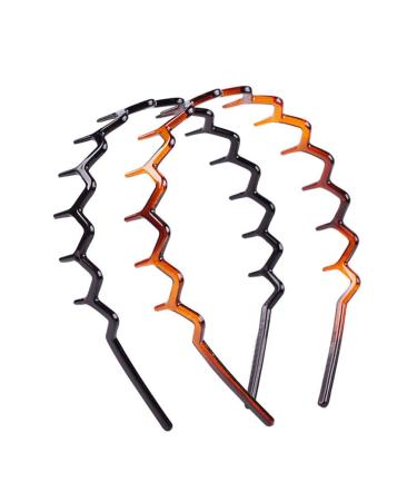 Fomiyes Zick-Zack Haarband 2Pcs Stylish Forehead Hairband for All Hairstyles | International Shipping Available - Buy Online on GoSupps.com