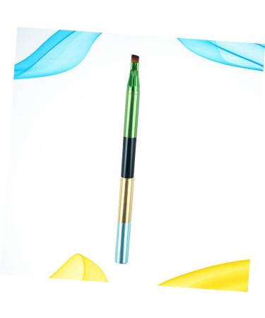 FOMIYES 2pcs Multifunctional Makeup Brush Set - Eyeshadow Eyebrow Lip & Concealer Brushes with Cap - Travel-Friendly Cosmetic Tools - Buy Online on GoSupps.com