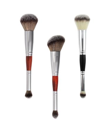 FRCOLOR 9 Pcs Double-Ended Makeup Brush Set - Premium Eyeshadow Applicators & Tools for Women - Wooden Handle Cosmetic Kit - Buy Online on GoSupps.com