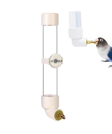 130ml bird drinks |Wood and feeder bird |Automatic water dispenser for birds hanging |Portable water dispenser drinking bottles for birds parrots budgies cockatole Lovebirds
