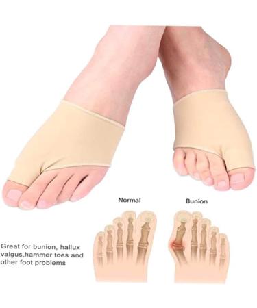Bunion Corrector Foot Support Brace - Hallux Valgus & Hammer Toe Splint - Relief Sock with Toe Separator & Cushion Guards - Buy Online on GoSupps.com