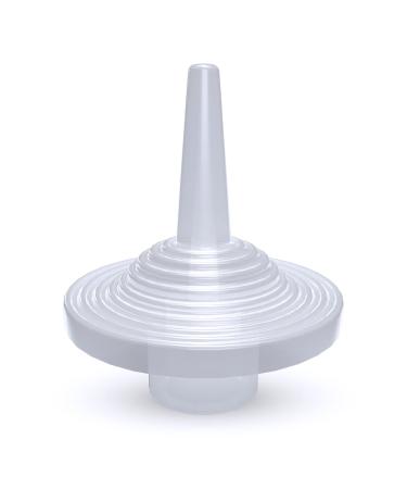 Easy-Grip Nipple Medium - for Nursing Baby Animals (2-Pack Clear) 2-Pack Clear