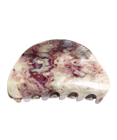 Womens Hair Clips Acetate Hair Jaw White Purple Hair Claw Clips Tortoise Shell Cellulose Acetate Hair Clips French Hair Jaw Clamps for Women Girls Ponytail Holder Korean Hair Clips Colorful 6