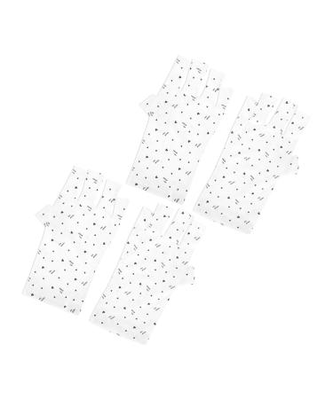 Beaupretty Fingerless Anti UV Glove Lamp Pairs nail gloves UV gloves for gel manicures UV lamp glove for gel nails gel manicure UV gloves nail art gel nail violet light anti-black Gloves - Buy Online on GoSupps.com