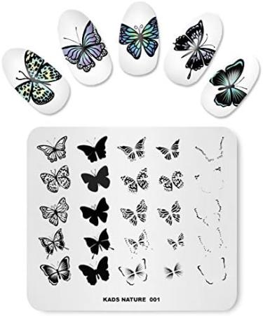 KADS Cute Animal Series Nail Art Stamp Plate | DIY Nail Stamping Template Tool T4 - Buy Online on GoSupps.com