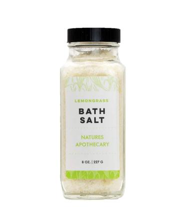 Lemongrass Bath Salt - Dead Sea Salt & Epsom Salt Soak  Mineral Bath Salts Help You Soak  Relax  & Refresh  Hypoallergenic  All-Natural  Plant-Derived  Made in USA by DAYSPA Body Basics
