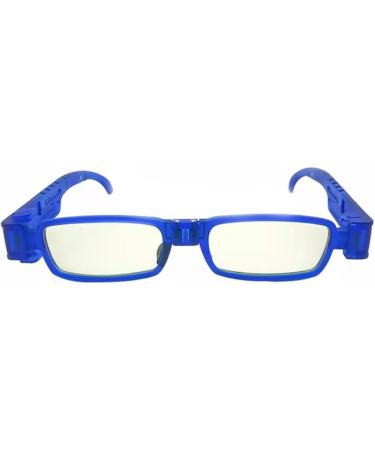 Reading Glasses Light Blocking Glasses Adjustable Computer Eyeglasses Blue Light Glasses For Men TR90 Women Readers 200 Treasure Blue