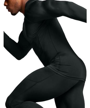ATHLIO Men's UPF 50+ Long Sleeve Compression Shirts 3 Pack - Water Sports Rash Guard Base Layer for Athletic Workouts - Size Large - Buy Online on GoSupps.com