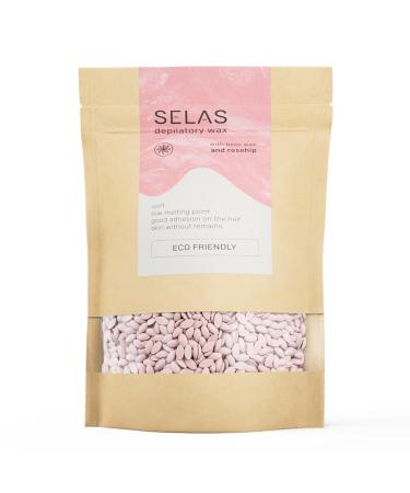 Depilatory wax in "seeds" 1kg.Selas.Choose rosehip aloe vera or nature.Waxing without ligaments made with natural products.