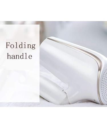 Professional salon hair dryer powerful 1600W high power compact travel hair dryer ion silent hair dryer (with air nozzle attachment)-SHPEHP-LightGold - Buy Online on GoSupps.com