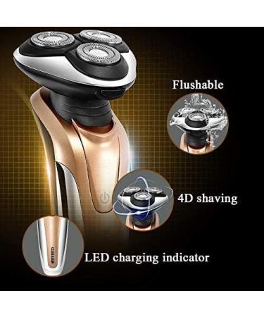 GeRRiT Electric Razor for Men - 4 in 1 Multifunctional Shaving Kit USB Rechargeable & Cordless Waterproof Grooming Tool Perfect Nose Hair Trimmer - Buy Online on GoSupps.com