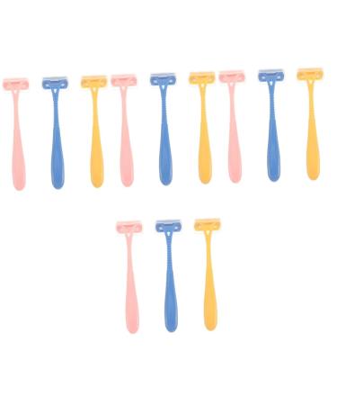 Fomiyes 12 STK Manual hair removal meter Face hair removal Removal of beauty razor Bikini hair cutter female trimmer steel mini hair clip travel