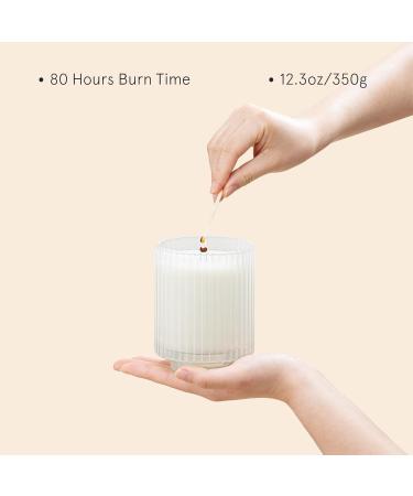 La Jolie Muse Vanilla & Coconut Scented Candle - 12.3oz Natural Soy Wax, Long Burning, Perfect Gift for Women - 80 Hours Scented Home Candle - Buy Online on GoSupps.com