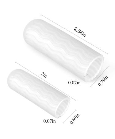 Shop Silicone Finger Protectors for Men | 10 Pack Gel Cots for Pain Relief | Arthritis & Cracked Finger Tips - Buy Online on GoSupps.com