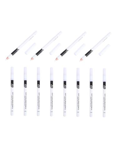 Homoyoyo Crayons Eye-liner Blancs Pour Femmes 24 Pi ces Taille Compacte Accessoire Maquillage Yeux Usage Quotidien
