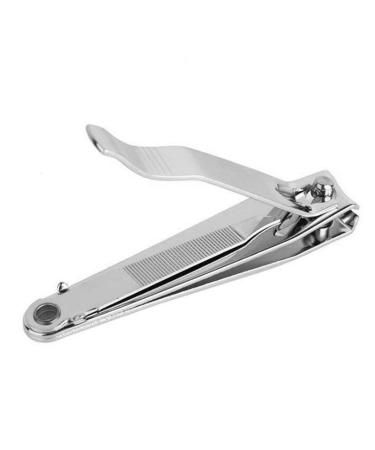 CHJHJKG Nail Clippers (Beauty) Nail Clippers Household Flat Nail Clippers Convenient and Practical Stainless Steel Nail Clippers with File(Stripe)