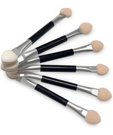VINTORKY 30pcs Eye Shadow Applicator Eyeshadow Brush Face Blush Sponge Tipped Oval Makeup Tool - Buy Online on GoSupps.com