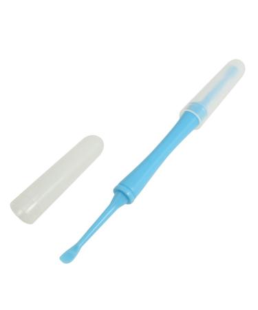 Qtqgoitem Blue Plastic Handle Make up Tool Ear Cleaner Swab Earpick Earwax Curette Remover (Model: 11d 423 965 464 d14)