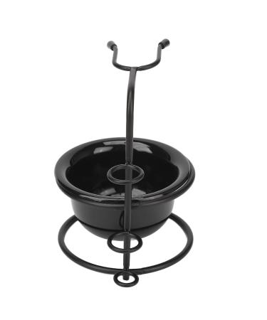 Shaving Stand & Soap Bowl Set - 2-in-1 Stainless Steel for Wet Shaving & Beard Care | Ideal Grooming Accessory for Men - Buy Online on GoSupps.com
