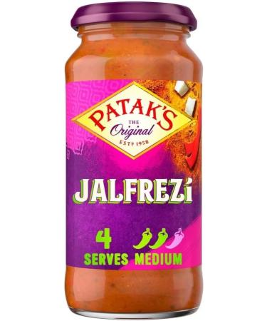 Curry Sauce Bundle with Patak Jalfrezi Curry Sauce Jar 450g Madras Sauce Jar 450g and Rogan Josh Sauce Jar 450g (3 Pack) - Buy Online on GoSupps.com