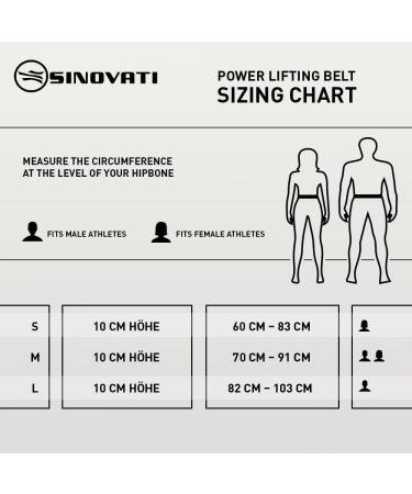 Sinovati Premium Weight Lifting Belt - Durable Cowhide Lever Belt for Powerlifting & Bodybuilding | 10cm Height | Unisex Fitness Gear - Buy Online on GoSupps.com
