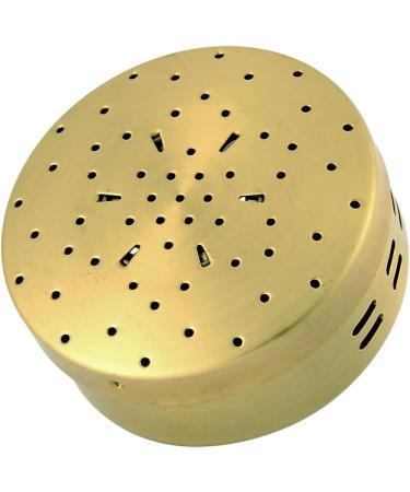 Ruilogod Portable Moxa Stick Case - Moxibustion Tank Box in Gold Tone | International Shipping Available - Buy Online on GoSupps.com