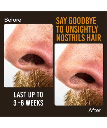 Nose Wax Kit 100g - Quick & Easy Hair Removal for Men & Women - Painless & Safe - Includes 20 Applicators - Buy Online on GoSupps.com